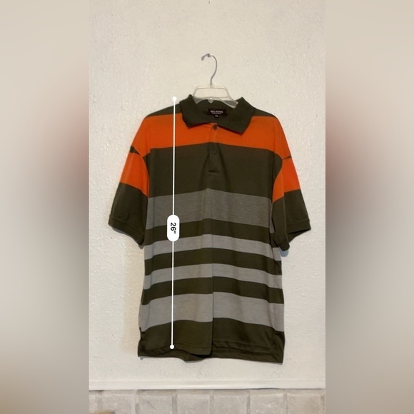 Bell Pepper striped polo size 2 XL - Picture 2 of 8